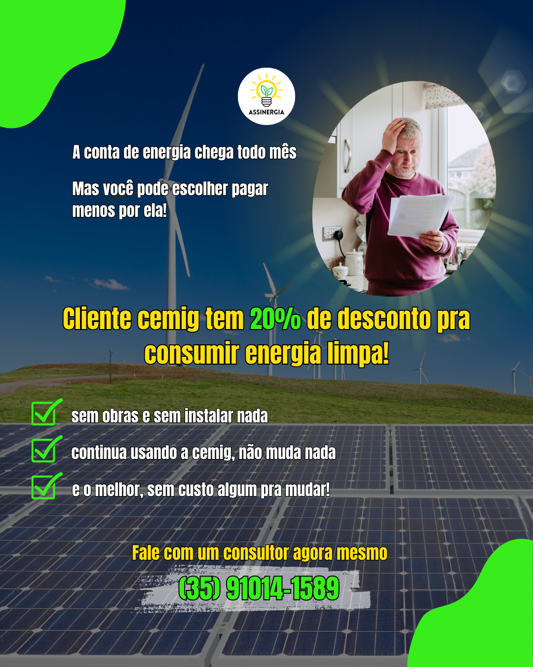 Foto 3 de Assinergia - Energia Com Economia